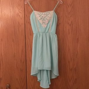 Rue 21 High-low Bright Blue Dress